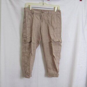 The Loft Tan Capris, sz 0